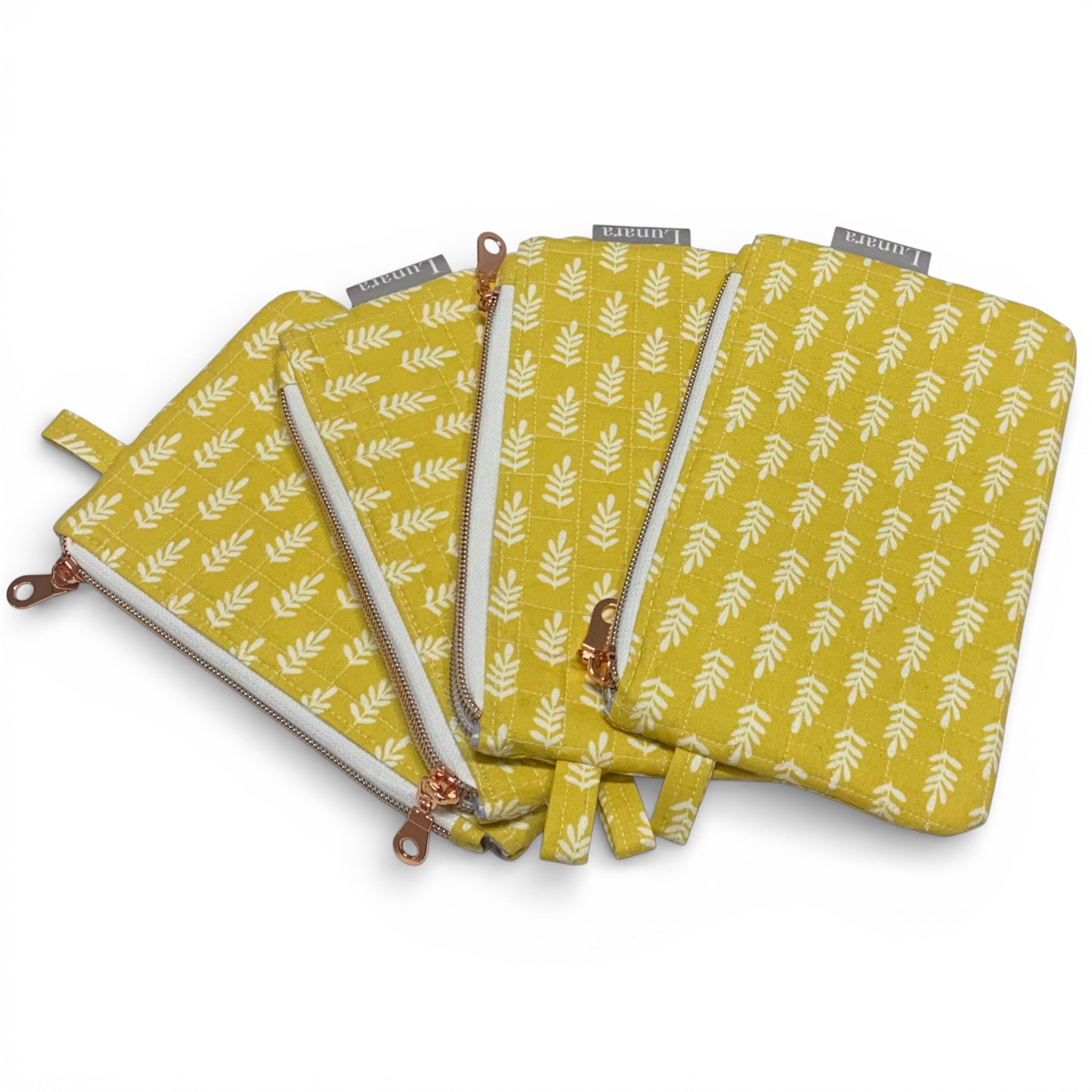Quilted Makeup Pouches