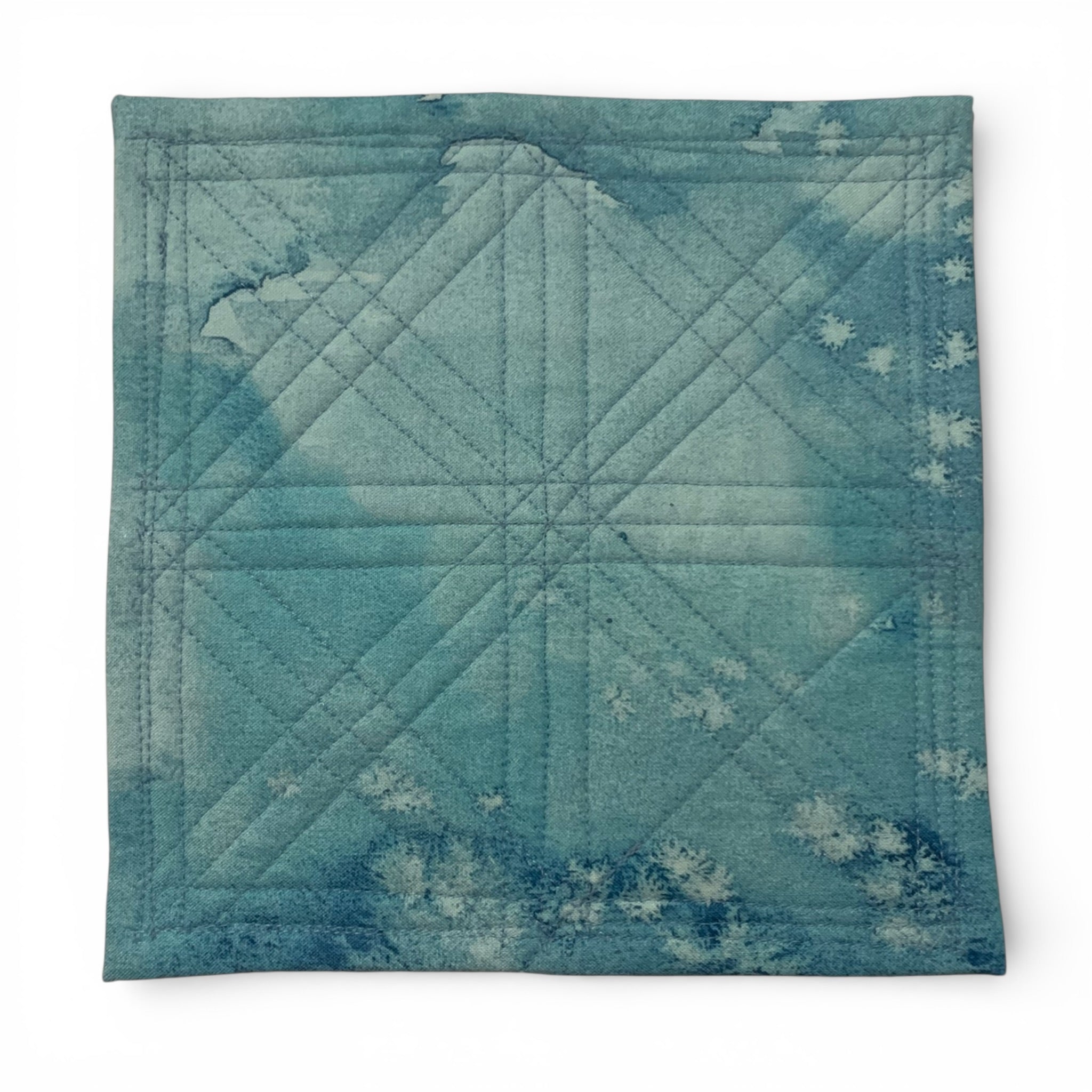 Mini Quilt - Blue Pool