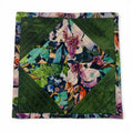 Mini Quilt - Night Garden Flowers