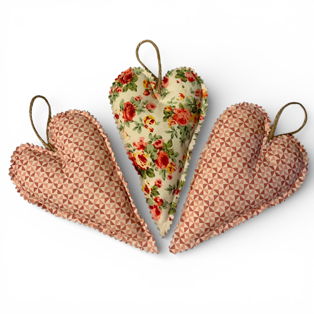 'Claire' Hanging Heart Trio - Set of 3