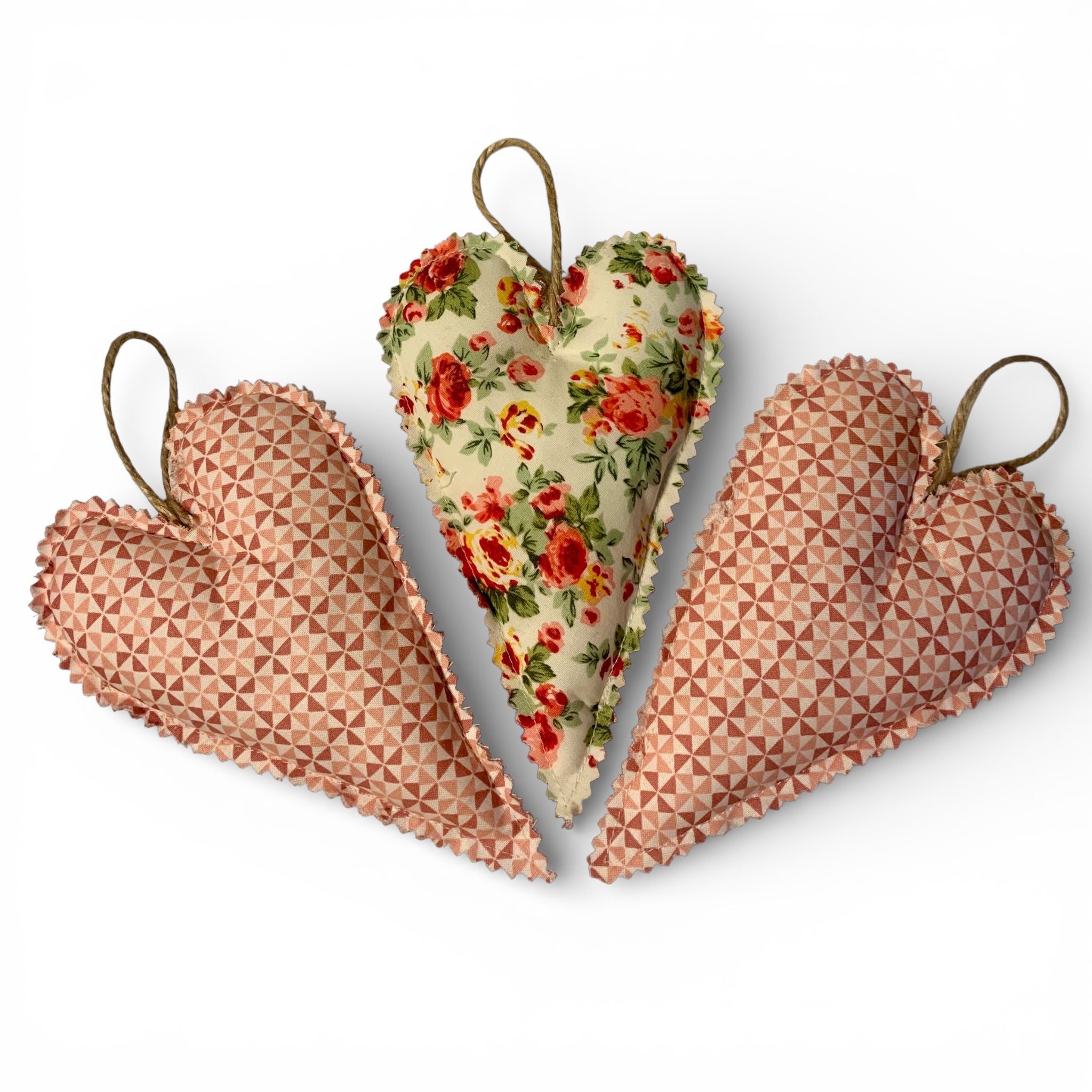 'Claire' Hanging Heart Trio - Set of 3