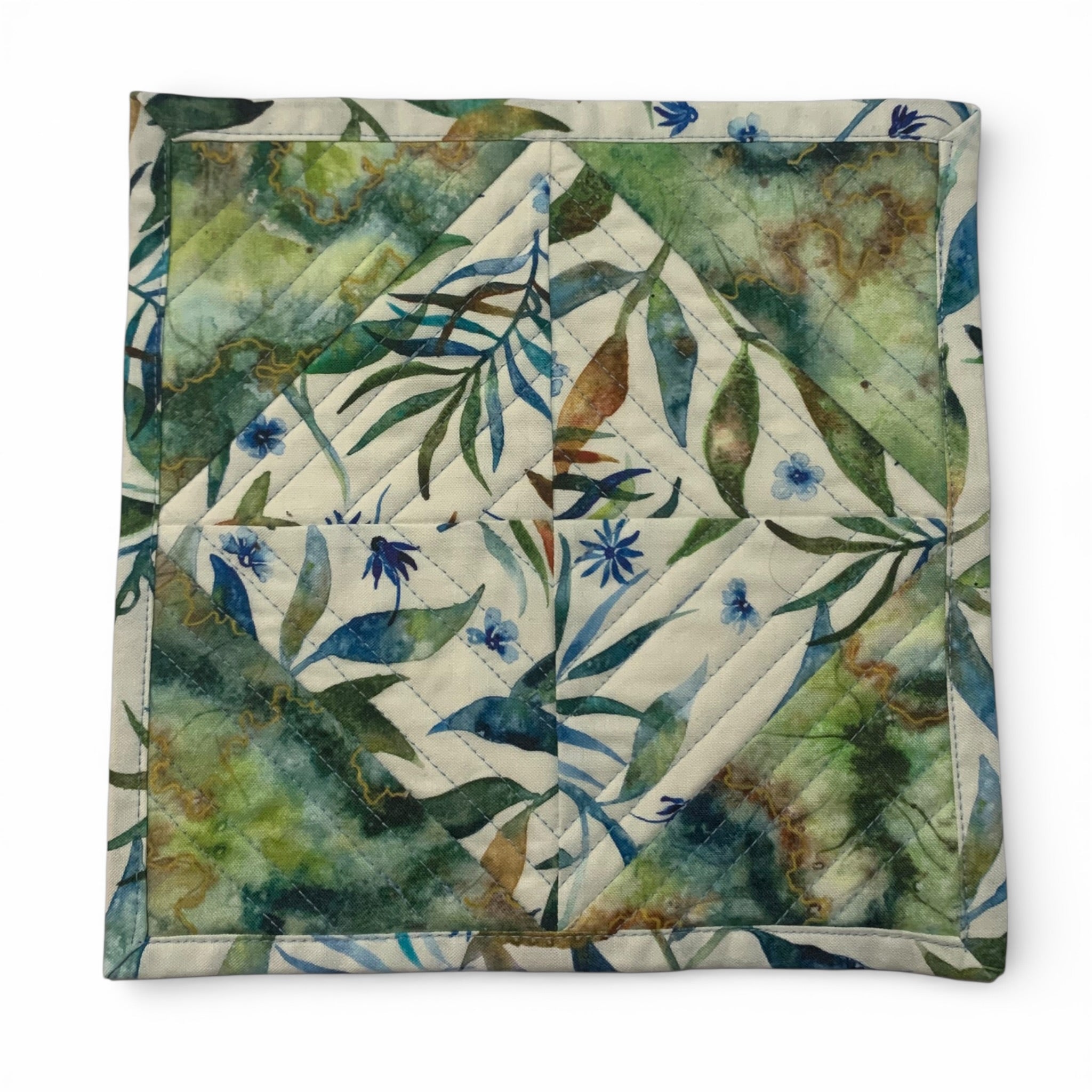 Mini Quilt - Spring Snow