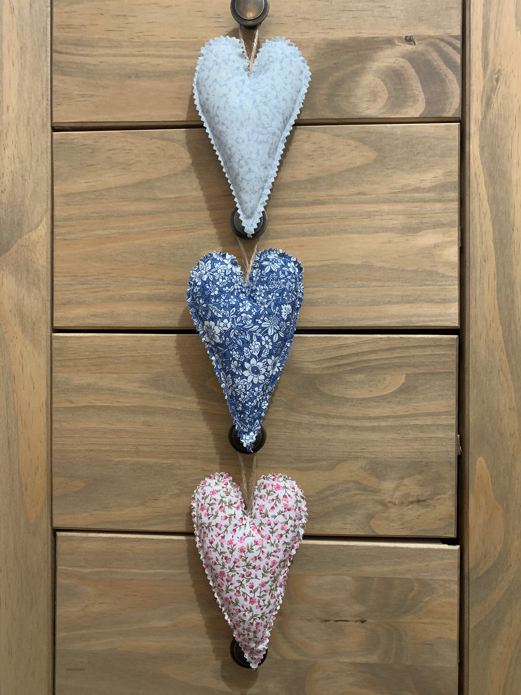 'Amélie' Hanging Heart Trio - Set of 3