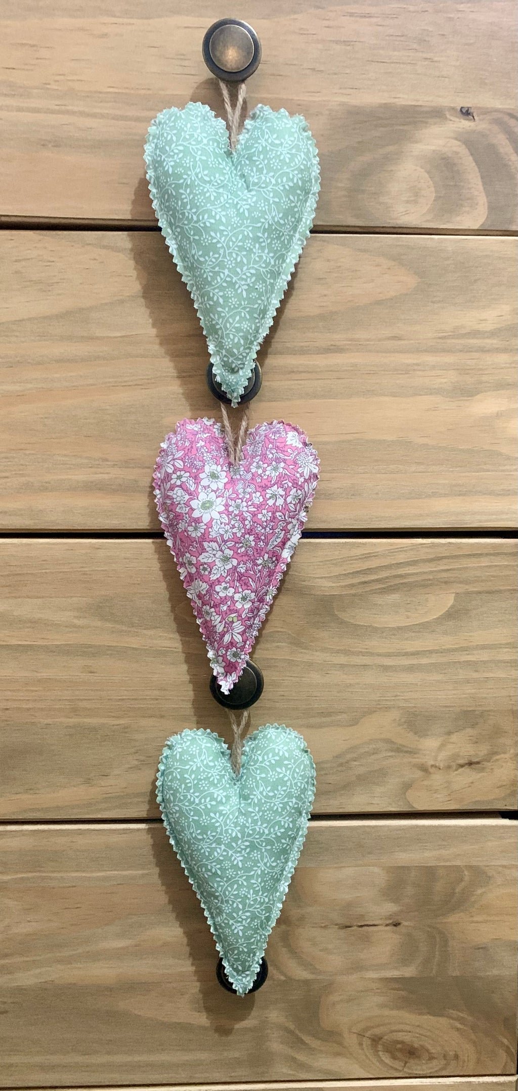 'Noémie' Hanging Heart Trio - Set of 3