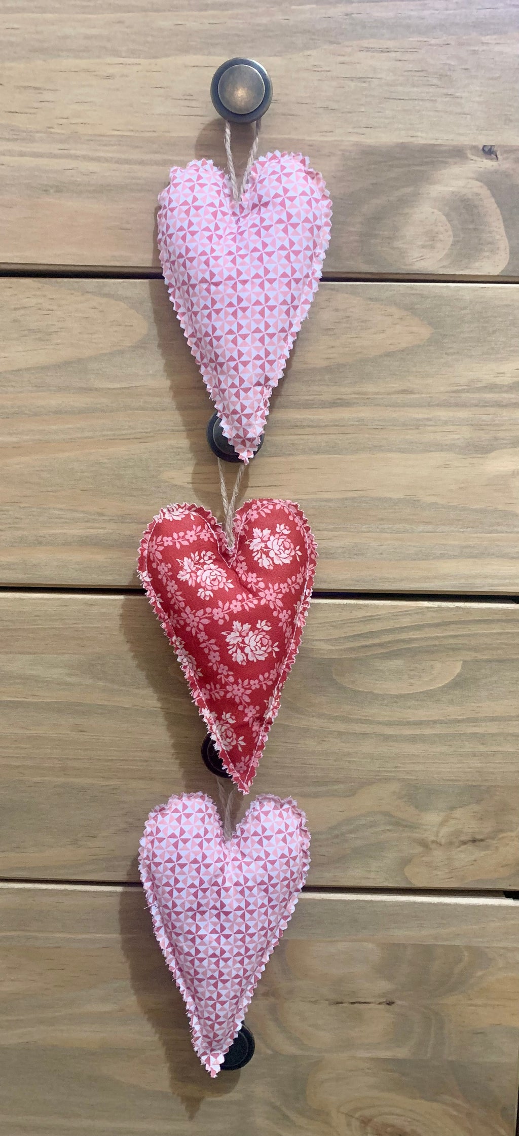 'Margaux' Hanging Heart Trio - Set of 3