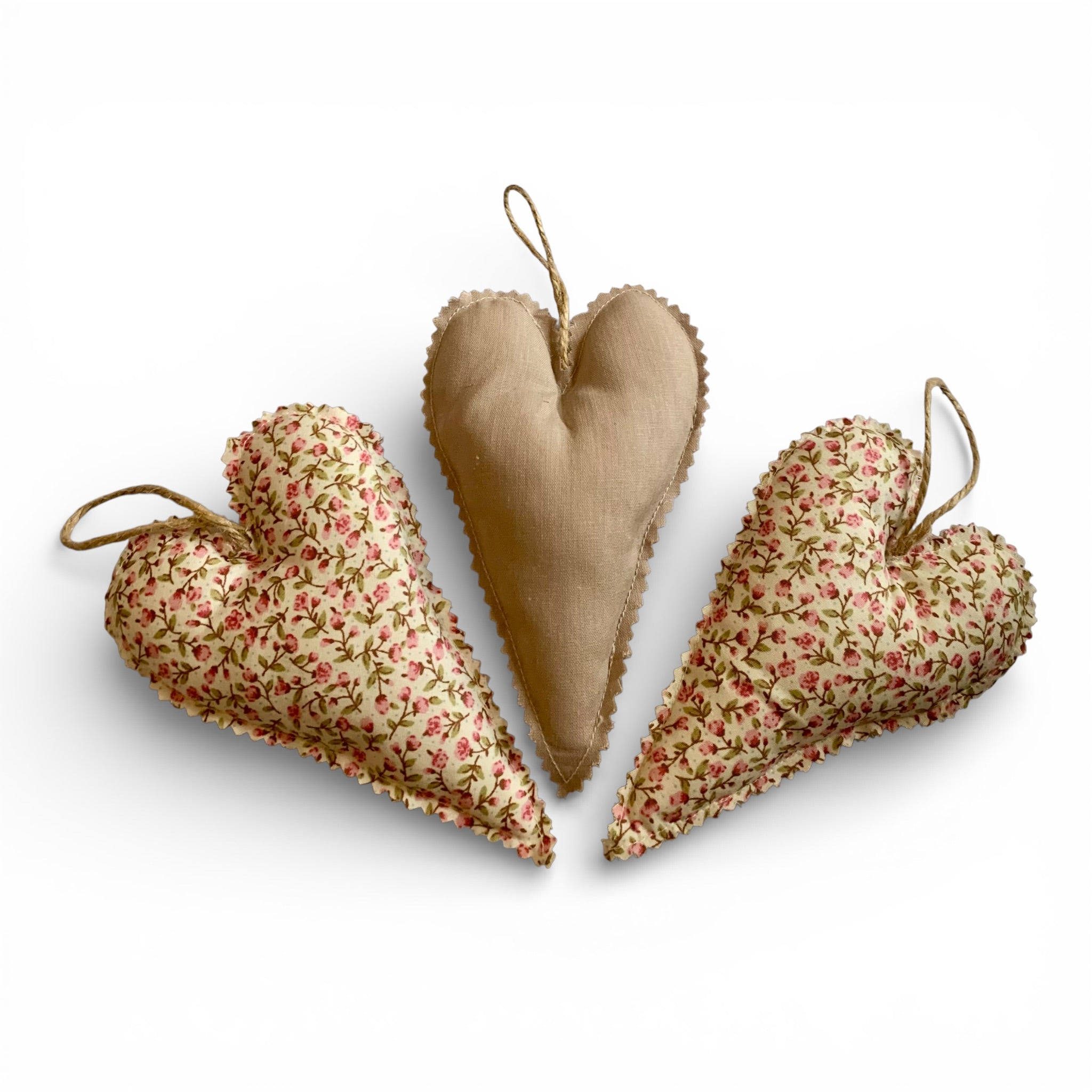'Léonie' Hanging Heart Trio - Set of 3
