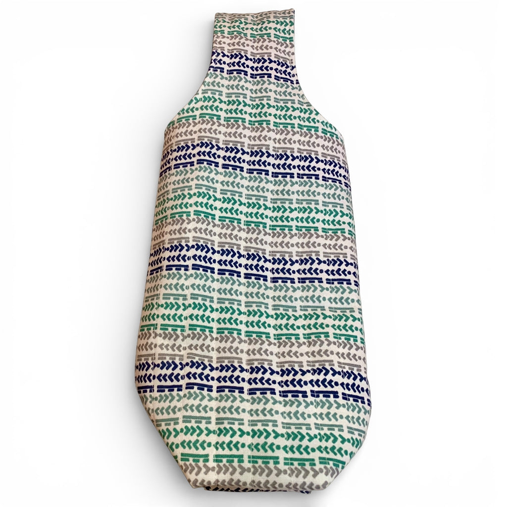 Tribal Stripes Quilted Bottle Gift Bag