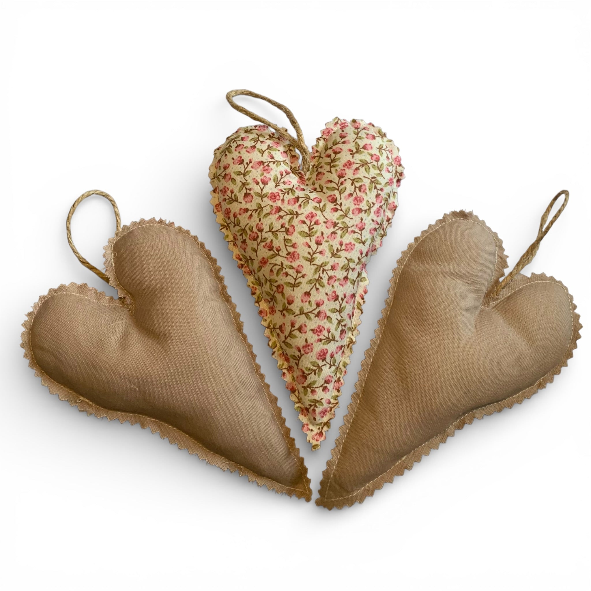 'Léonie' Hanging Heart Trio - Set of 3