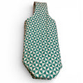 Jade Triangles Quilted Bottle Gift Bag