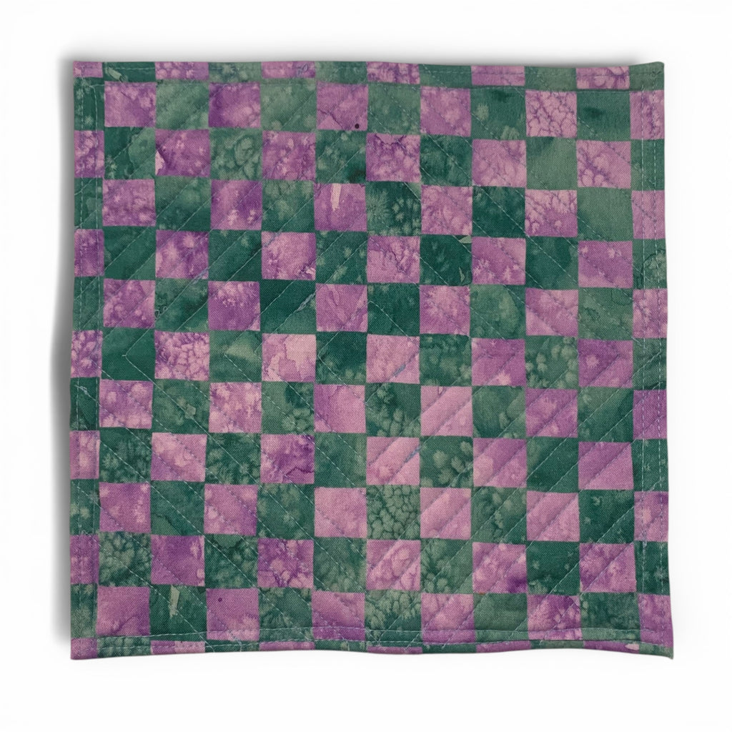 Mini Quilt - Heather Mosaic