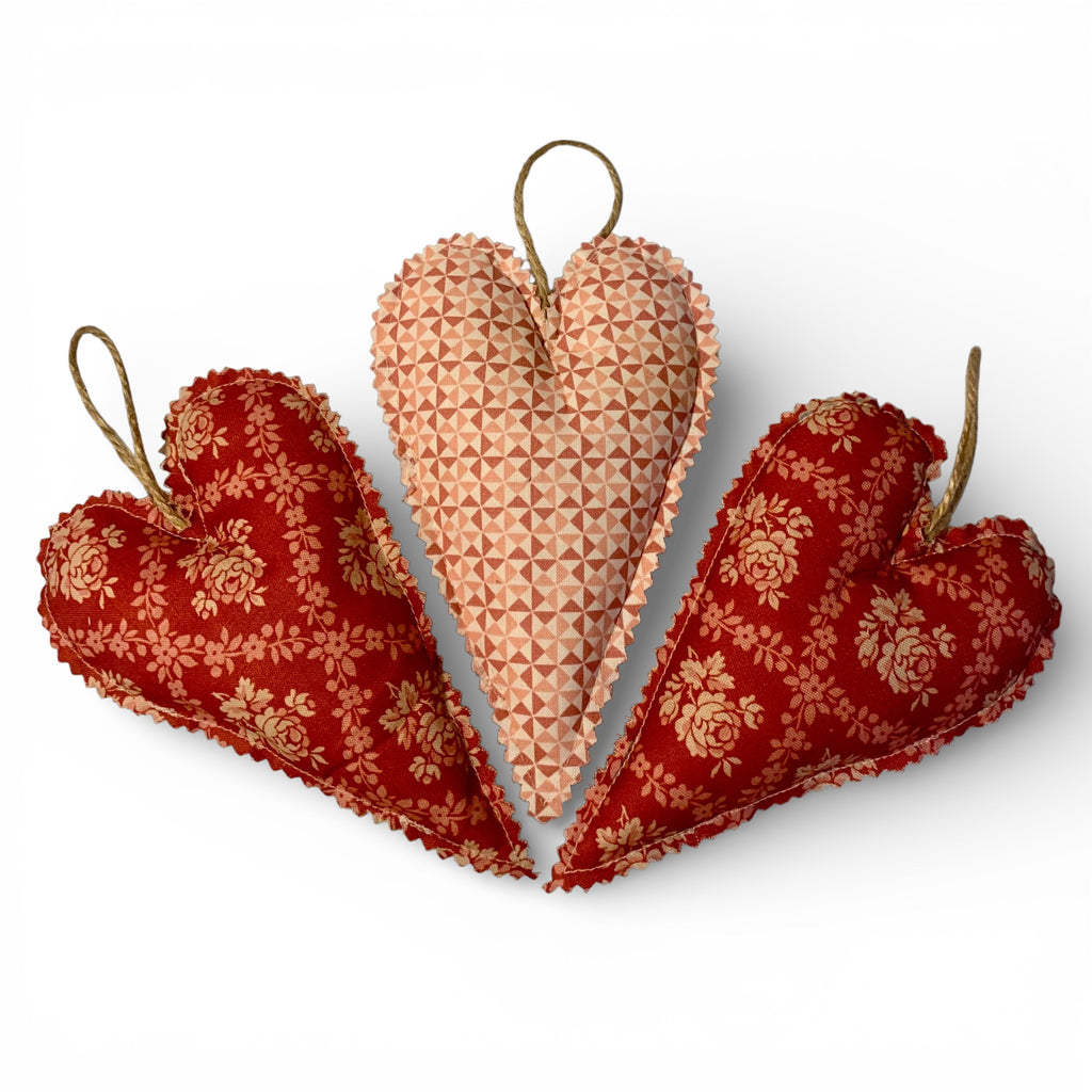 'Claire' Hanging Heart Trio - Set of 3