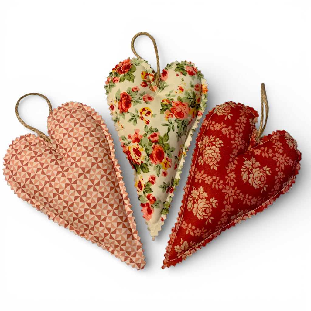 'Claire' Hanging Heart Trio - Set of 3