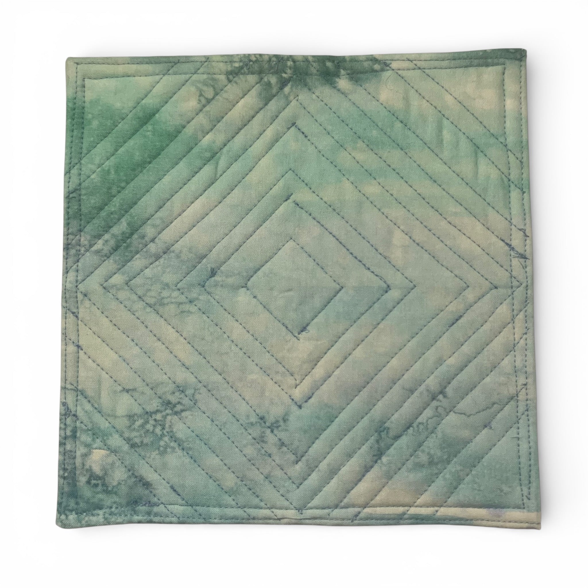 Mini Quilt - Pine Forest Sky