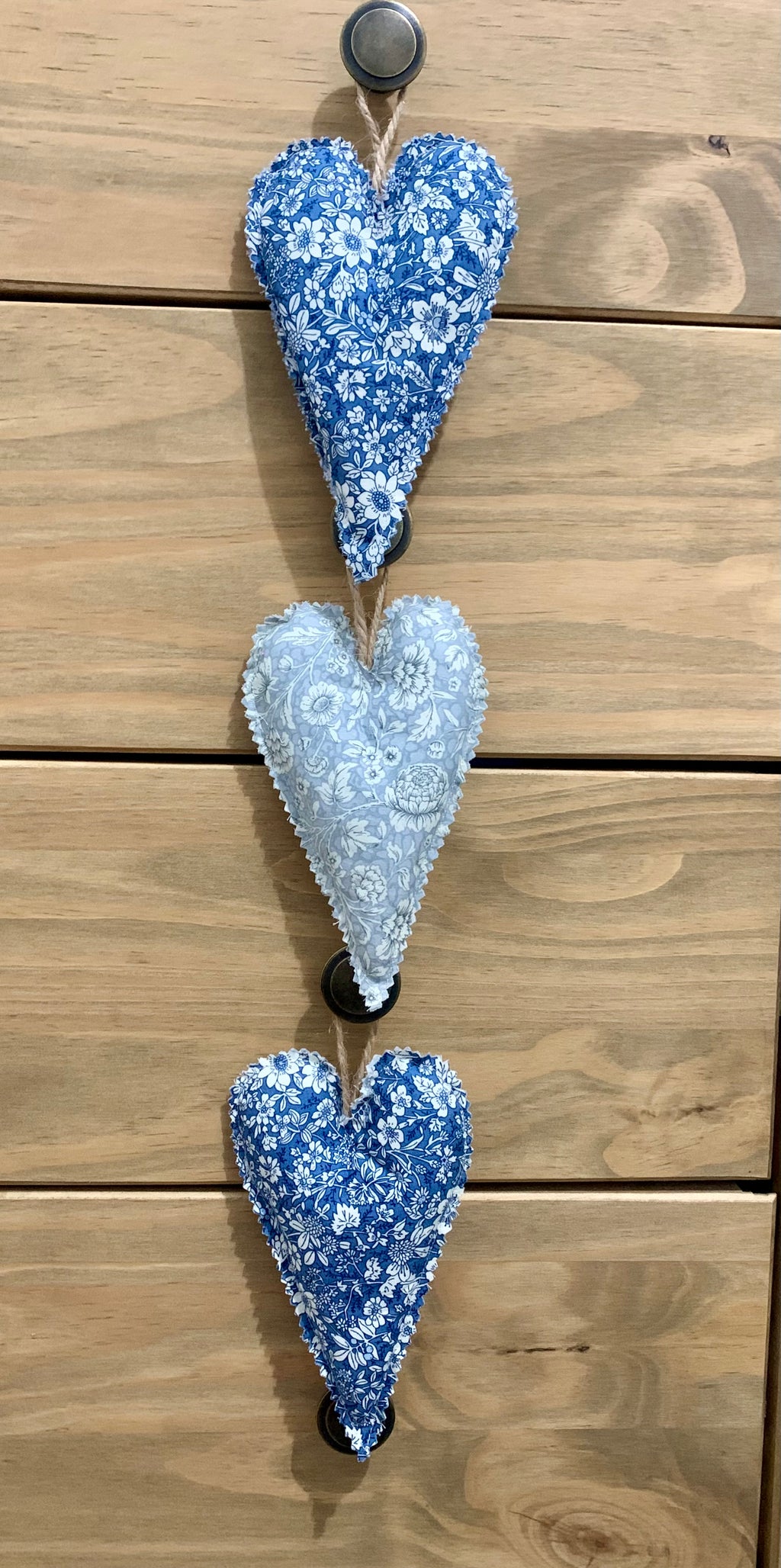 'Inès' Hanging Heart Trio - Set of 3