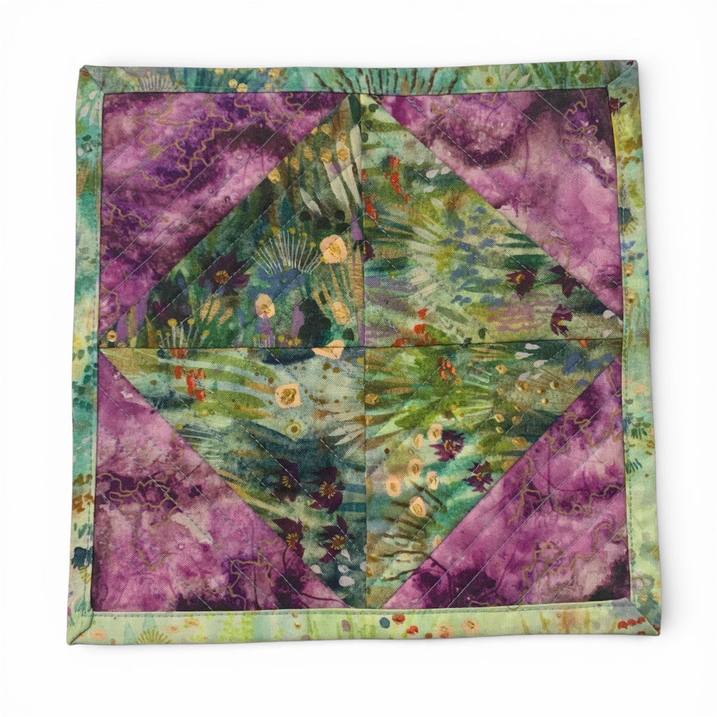 Mini Quilt - Heather Meadow